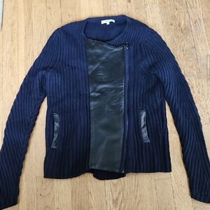 Madewell Merino Wool Mortorcycle Sweater S